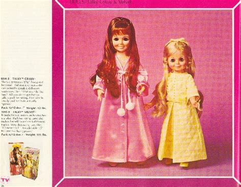 The Ideal Toy Corporation Buyers Catalogs Velvet Dolls Crissy Doll