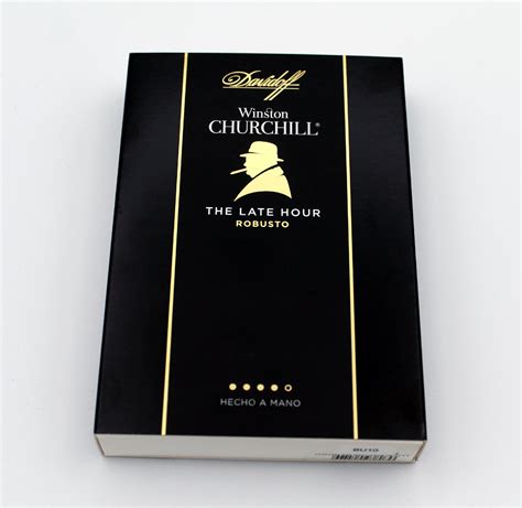 Davidoff Winston Churchill The Late Hour Robusto 4 Pack Should I