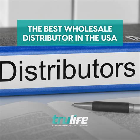 The Best Wholesale Distributor In The Usa Trulife Distribution