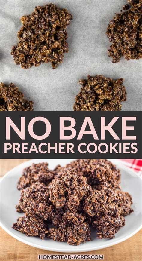 No Bake Preacher Cookie Recipe With Chocolate And Peanut Butter