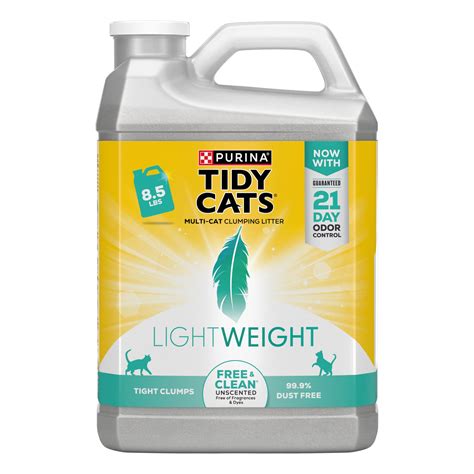 Purina Tidy Cats LightWeight Free Clean Unscented Dust Free Clumping