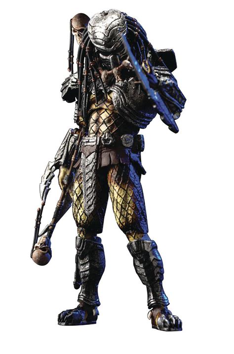 Hiya Toys Alien Queen Chopper Predator Celtic Predator And Camo