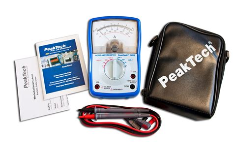 Peaktech® P 3203 Analoges Amperemeter 10 A Acdc P 3203