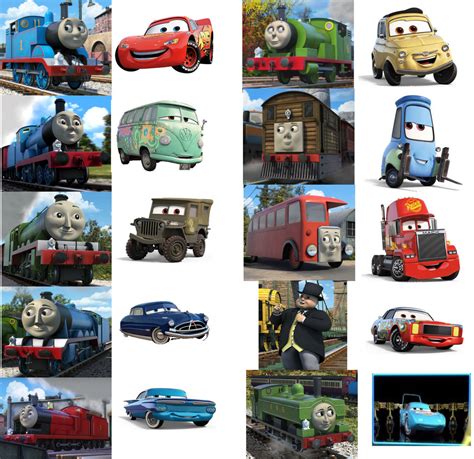 Thomas Cars Parody Cast Part 1 by Thenewmikefan21 on DeviantArt