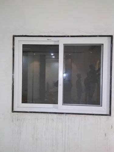 White Upvc Sliding Window Glass Thickness 6mm At Rs 800square Feet In Prayagraj