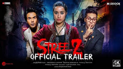 Stree 2 Trailer Shraddha Kapoor Rajkummar Rao Varun Dhawan