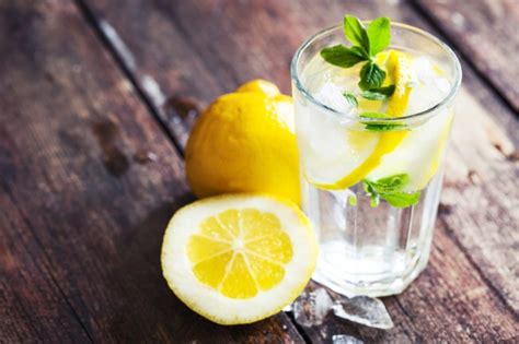 Лимонная вода для здоровья