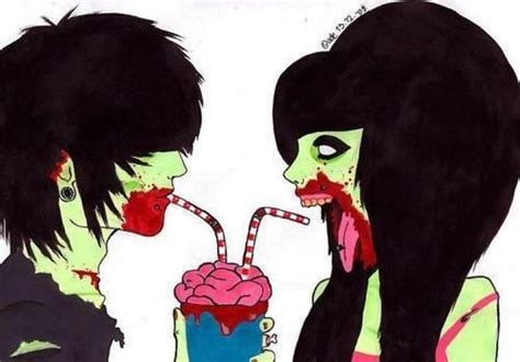 Emo Zombies And Love It On Pinterest