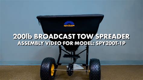 Assembly Video For Spyker Spreaders Lb Pro Tow Spreader Model