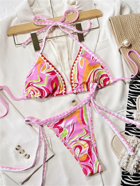 Mini Swimwear Bandage Bikini Bathing Suit Td Mercado