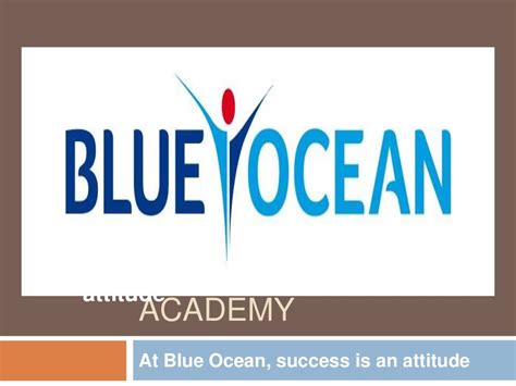 Blue Ocean Academy Imparts Quality Education Training And