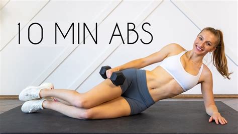 10 MIN ABS WITH WEIGHTS - Follow Along No Repeats - MadFit - RapidFire ...