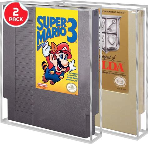 Mm Thick Acrylic Display Protector Compatible Nintendo Nes Game