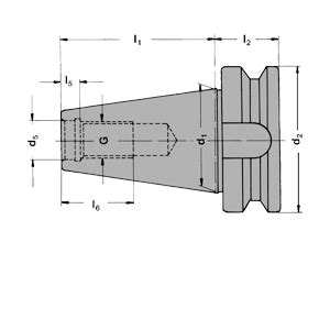 BT 40 Collet Chucks For ER Collets Mini JIS B 6339 MAS 403 BT