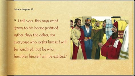 Luke Parable Of Pharisee And Tax Collector Pnc Bible