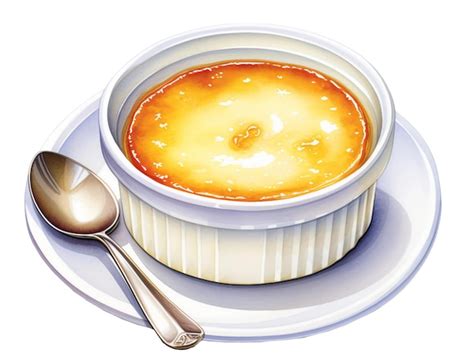 Premium Psd Illustration Cremebrulee