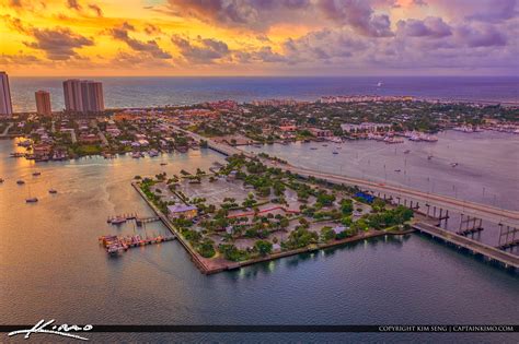 Phil Foster Park Palm Beach County Florida Sunrise Lake Worth La Hdr