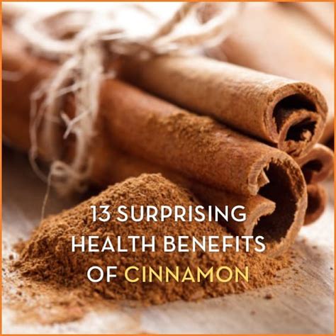 13 Surprising Health Benefits Of Cinnamon Get Healthy U