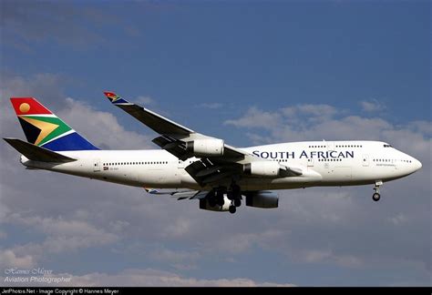 Zs Sax Boeing 747 444 South African Airways Hannes Meyer Jetphotos