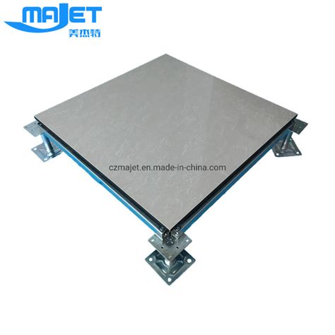 Antistatic Ceramic Steel Raised Access Floor For Server Room China