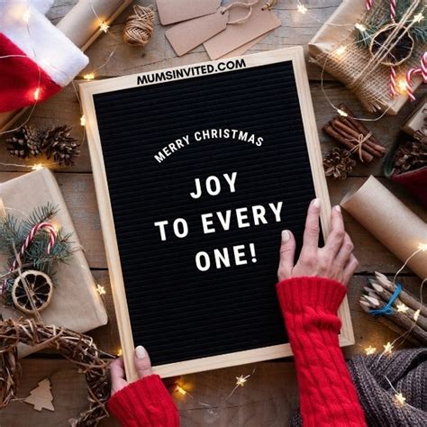 Christmas Letter Board Quotes And Ideas Mums Invited