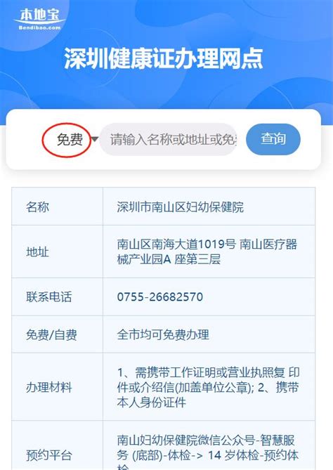 深圳健康证免费办理指南（条件材料流程地点） 深圳办事易 深圳本地宝