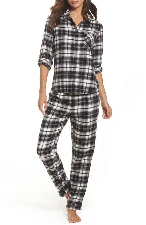 Make Model Flannel Girlfriend Pajamas Pajamas Women Pajama Set