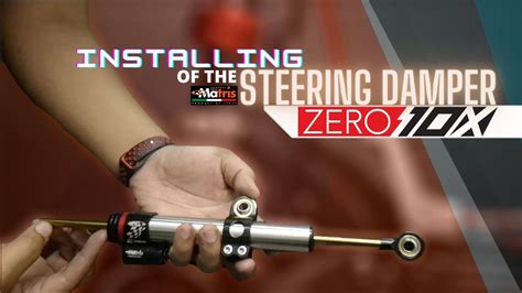 Installation Of The Steering Damper On 10X YouTube