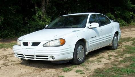 Purchase Used 1999 Pontiac Grand Am 4 Door 4 Cyc 24 L White Sedan