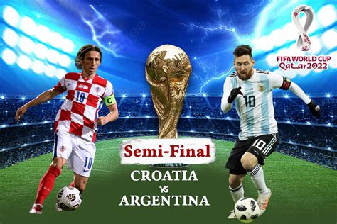 Croatia Vs Argentina Fifa World Cup 2022 Semifinal Today Luka Modric