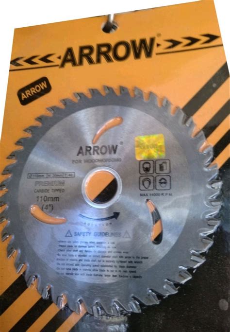 4 Inch Arrow Premium Circular Saw Blade For Wood Cutting 40 At ₹ 200 Piece In Mumbai