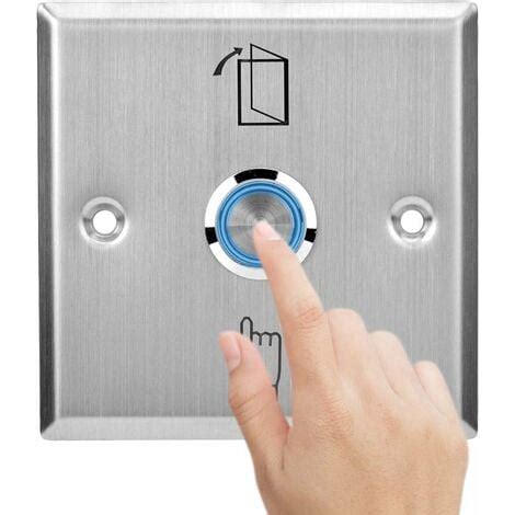 Bouton de Sortie de Porte Push Interrupteur de Déverrouillage de Porte