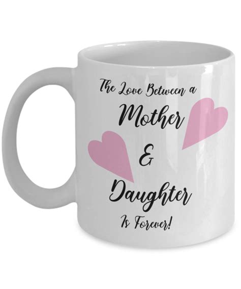 Mom And Daughter Coffee Mug Funny Quotes Mugs T For Mom Etsy