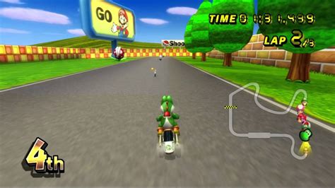 Mario Kart Wii Wii Walkthrough N Mario Raceway Youtube