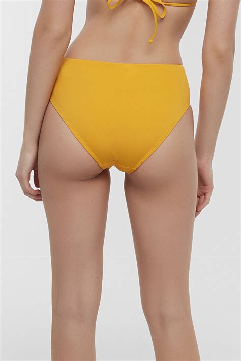 Basic Twist Bikini Altı PLNUXQZB20IY YL1 Sarı Penti