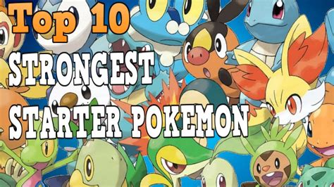 Top 10 Strongest Starter Pokemon Pokemon Brick Bronze Youtube Otosection