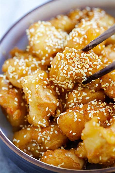 Honey Sesame Chicken Easy Delicious Recipes