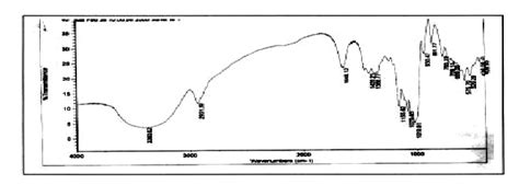 Ftir Spectrum Of Starch Download Scientific Diagram