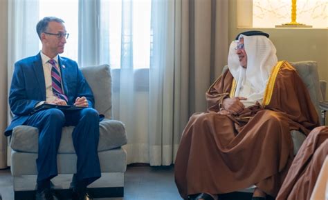 Hrh The Crown Prince And Prime Minister Meets With The Us Ambassador