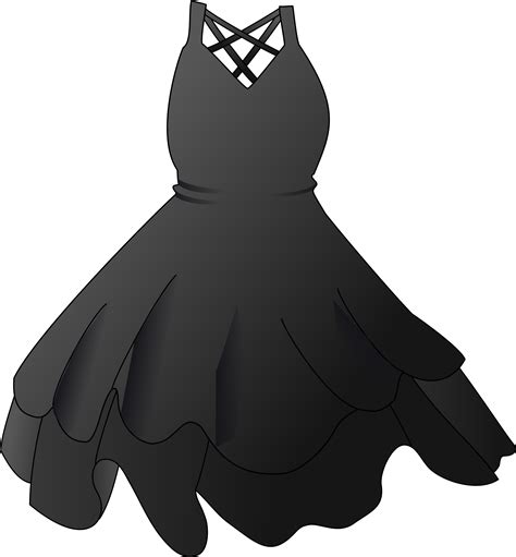 Big Dress Clipart Collection For Your Fashion Design Needs