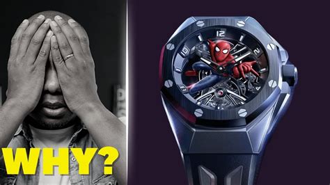 Audemars Piguet Releases AP SpiderMan Royal Oak Watch For The Serious