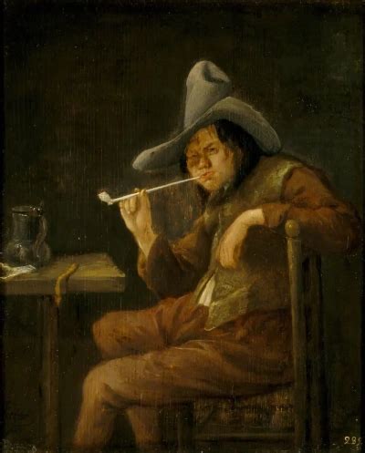 Hombre con una pipa Jan Steen Análisis del Cuadro