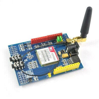 Simcom Sim Quad Band Gsm Gprs Shield Development Board Antenna For