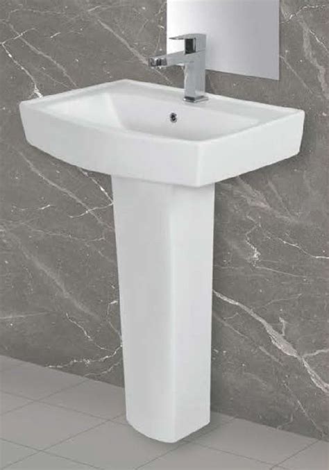 White Polo Pedestal Wash Basin Set For Home Hotel Restaurant Style Modern At Best Price In