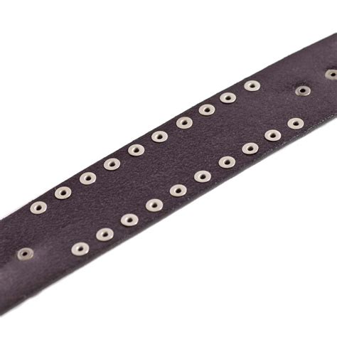 Mens Punk Rock Leather Belt Metal Studs Belt Vintage Rock Belt