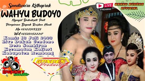 Live Ketoprak Wahyu Budoyo Damar Wulan Ngratu Sambiyan Kaliori