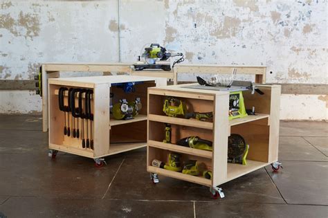 8 DIY Rolling Workbench Plans You Can Build Today With Pictures