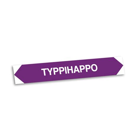 typpihappo kylttipiste oy