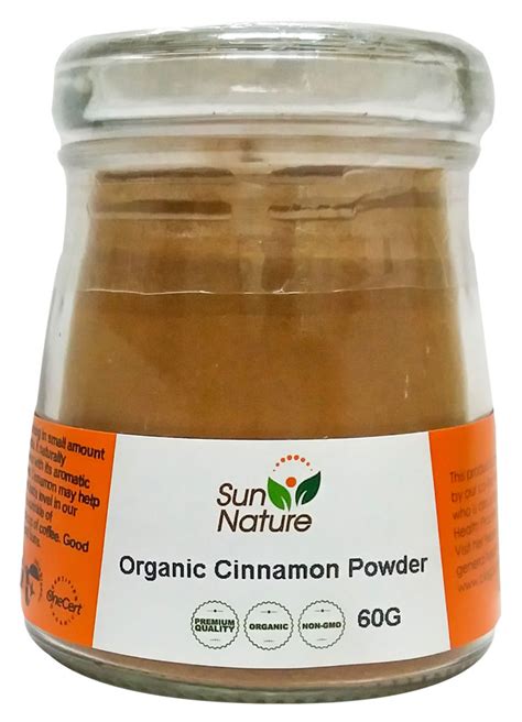 Sun Nature Organic Cinnamon Powder 60g