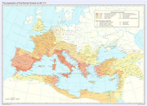 Roman Empire cities mapped - Vivid Maps